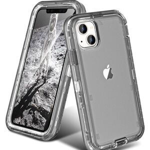 Apple Gray Protective iPhone Case with Multi-layer Design